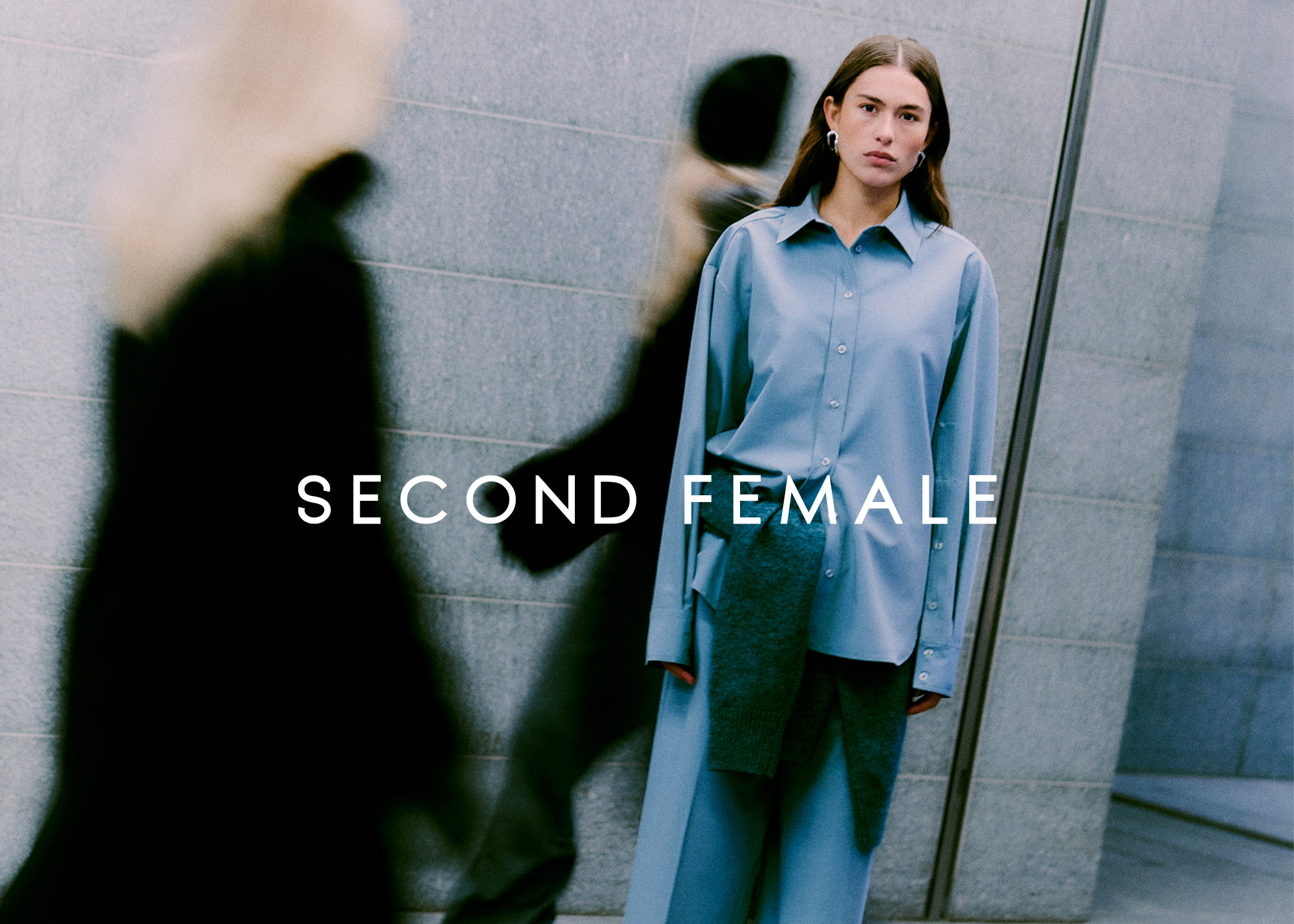 Model showing off Second Female clothing